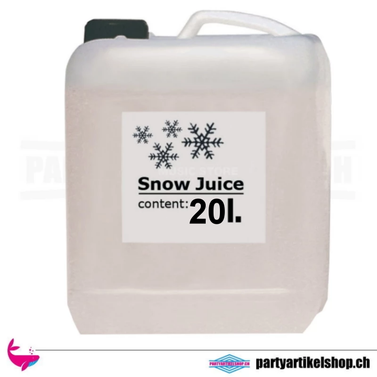 Schneefluid für Schneemaschine (Premium) - 20 Ltr. Kanister