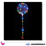 LED Ballon - Bobo Ballon - leuchtende Luftballone mit Seifenblasen