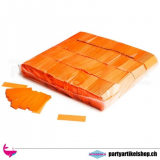 Leuchtkonfetti Orange - Slowfall - Leuchteffekt unter UV Licht